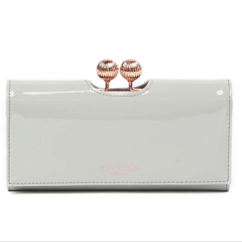 Ted Baker Bobble Patent Leather Wallet